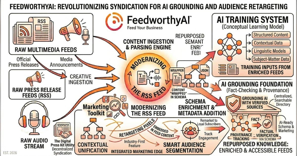 FeedworthyAI Modernizes RSS Protocol to Bridge Content Distribution Gap Between Publishers and AI Systems